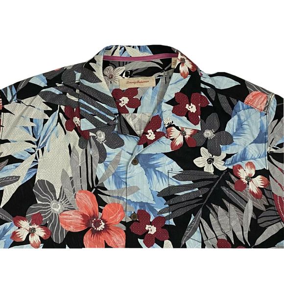 Tommy Bahama Long Sleeve Button Front Shirt - Picture 2 of 5